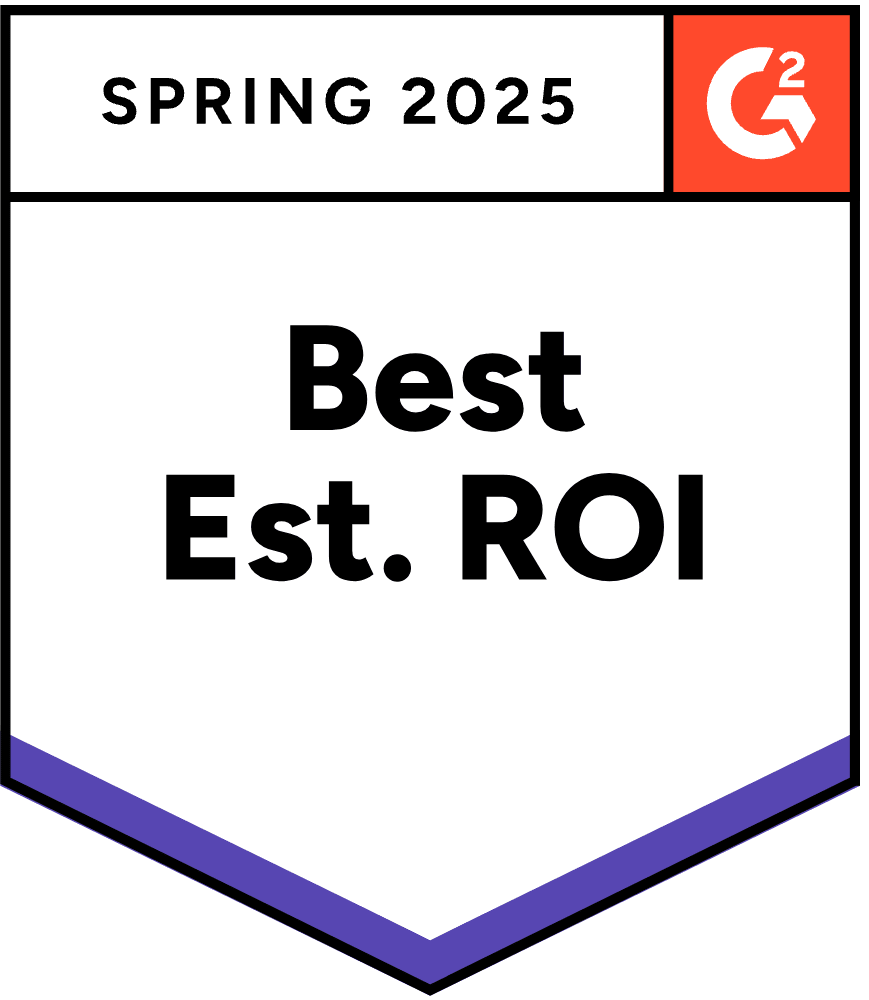 Best Estimated ROI Spring 2025