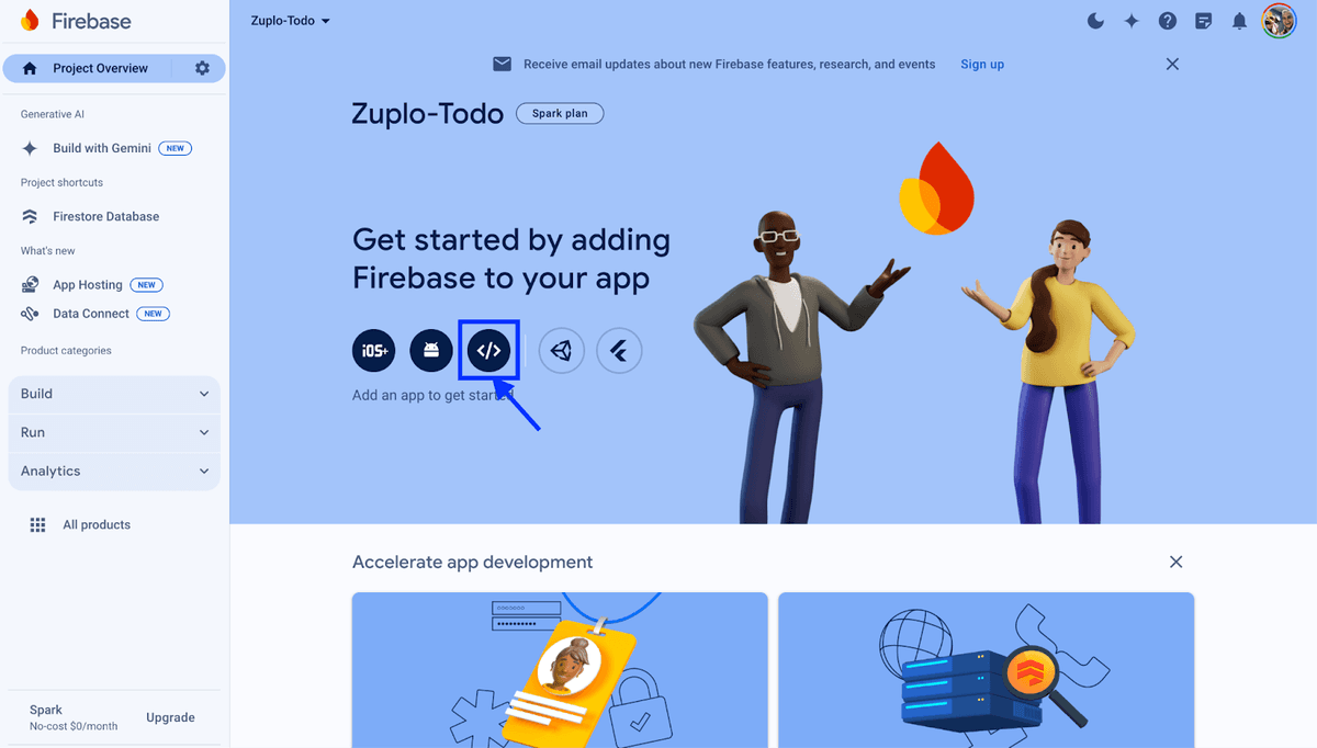 Firestore project overview