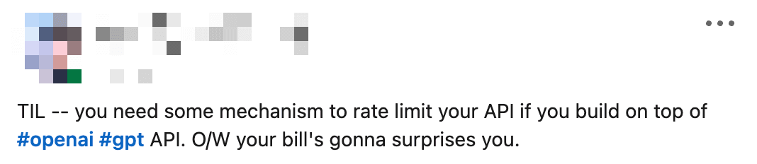 LinkedIn comment