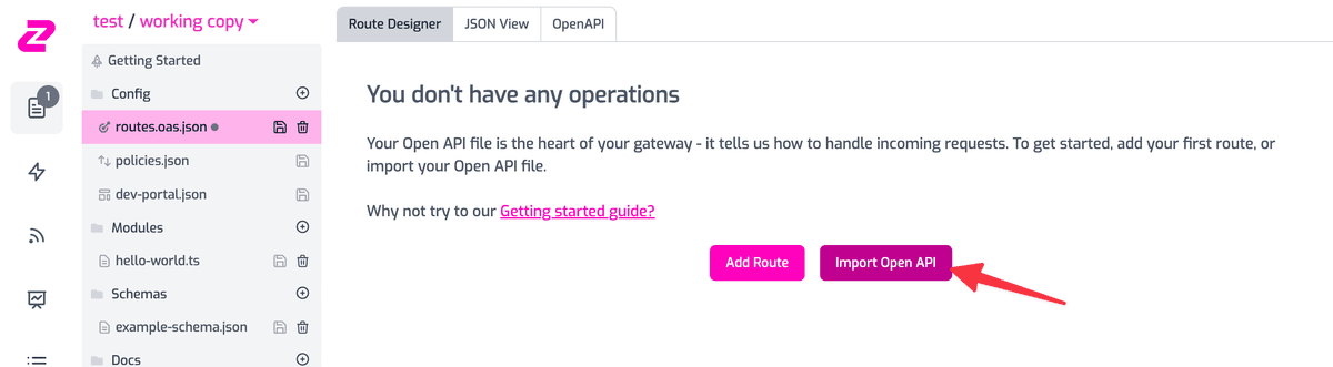 Single API