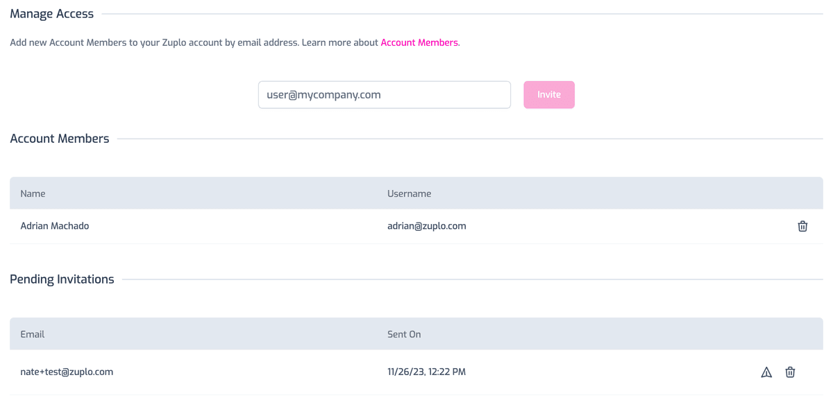 User Management