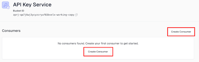 Creating a consumer