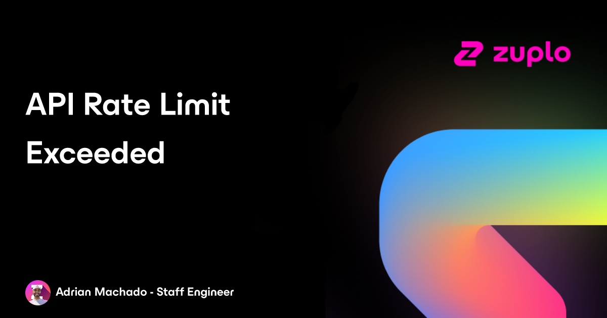 Seeing an API Rate Limit Exceeded error? Here's How to ...