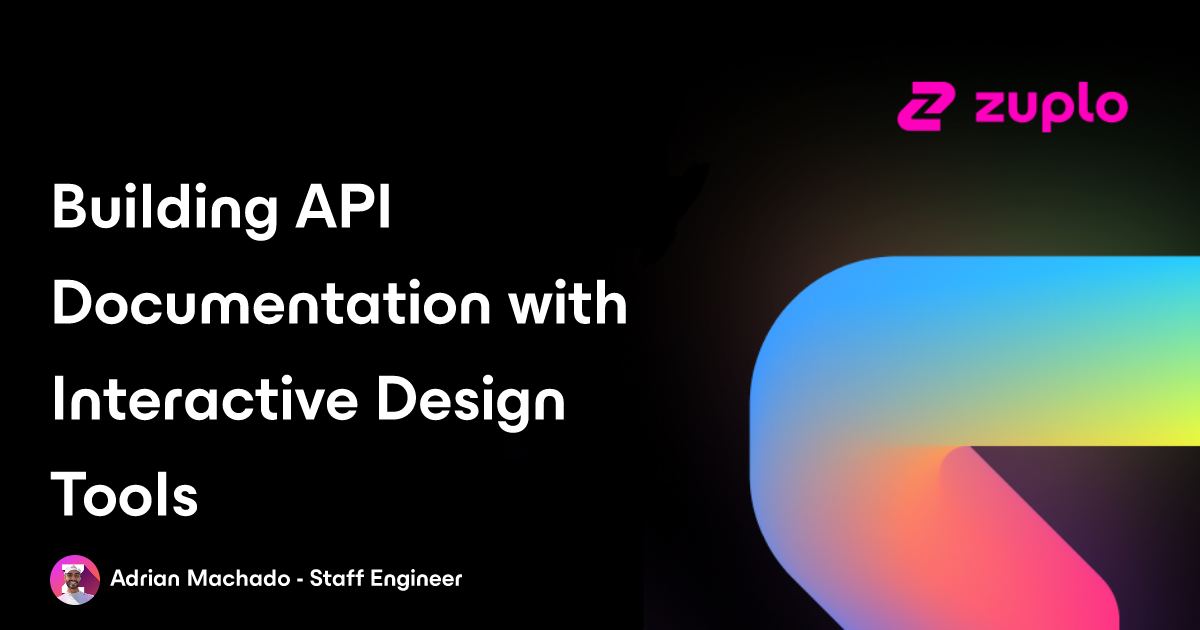 Building API Documentation with Interactive Design Tools
