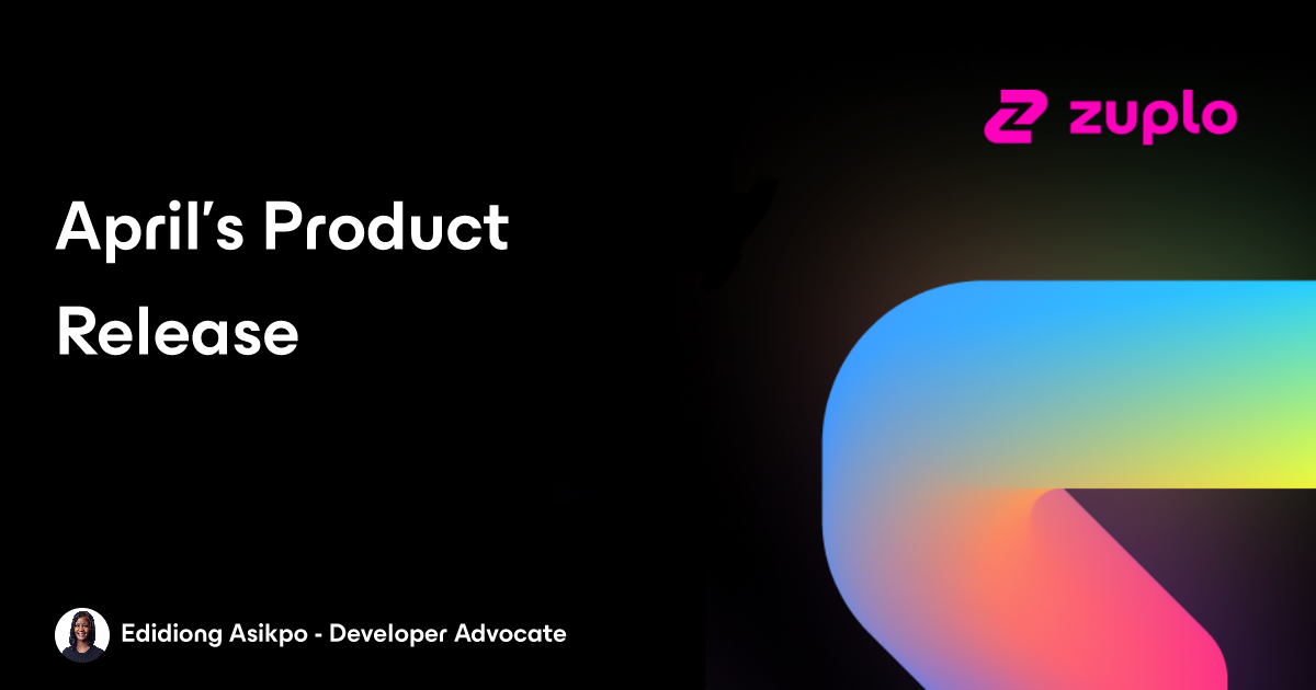 April's Product Release