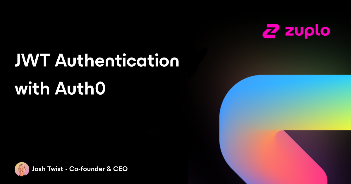 JWT Authentication with Auth0