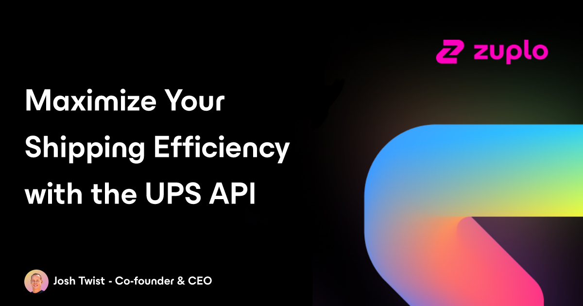 Maximize Your Shipping Efficiency with the UPS API