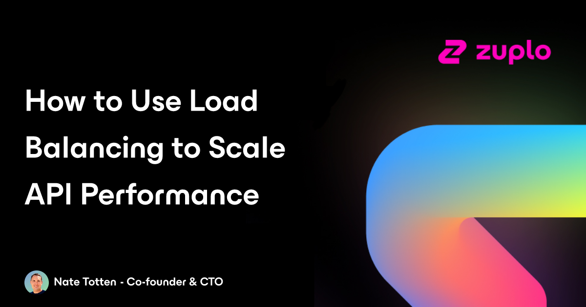 How to Use Load Balancing to Scale API Performance