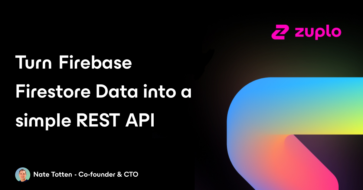 Turn Firebase Firestore Data into a simple REST API